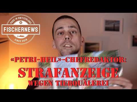Strafanzeige gegen "Petri Heil"-Chefredaktor – wegen Tierquälerei