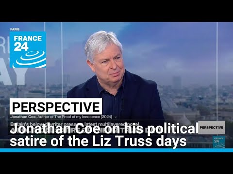 Jonathan Coe on 'The Proof of My Innocence', his political satire of the Liz Truss days
