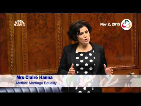 Claire Hanna - Sponsor of SDLP Equal Marriage Motion