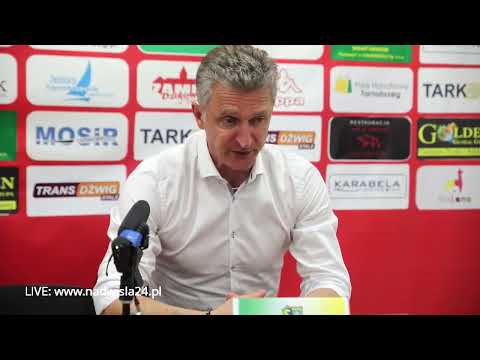 07.05.2022 LIVE: Konferencja prasowa po meczu Siarki Tarnobrzeg z Wisłą Sandomierz