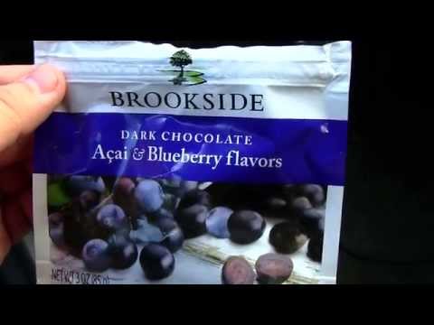Brookside Dark Chocolate Acai and Blueberry Snack review