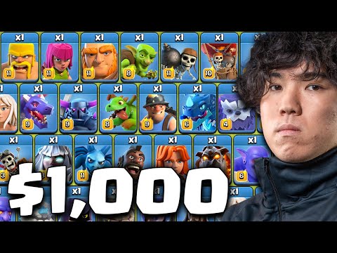 3 Star with EVERY Troop, Win $1,000!