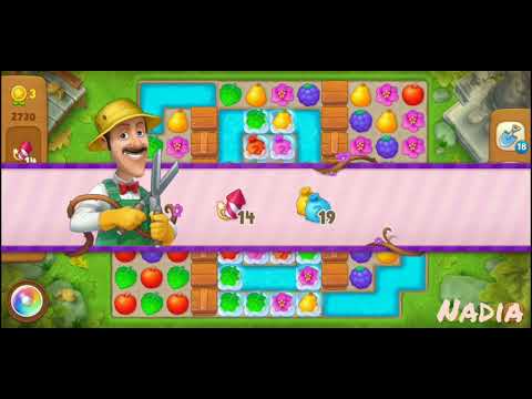 Gardenscapes Level 2730. No Boosters used