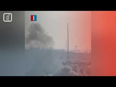 რაკეტების ქალაქი იბომბება