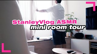 【450尺ASMR 迷你Room Tour】新居分享｜由大門開始｜開放式廚房｜大自然風格｜咖啡角落（香港/繁中字幕）