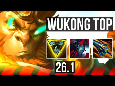 WUKONG vs GAREN (TOP) | 39K damage, 6k gold comeback | NA Challenger | 26.1