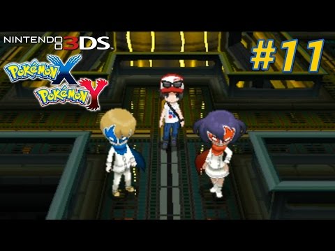 Pokémon X and Y - Walkthrough Nintendo 3DS PART 11 (Route 13 Lumiose Badlands  / Kalos Power Plant)