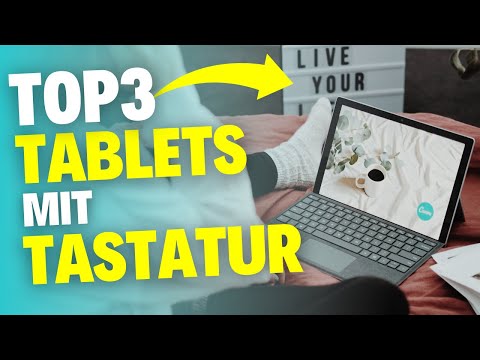 Die besten TABLETS mit Tastatur - TESTSIEGER im Vergleich!