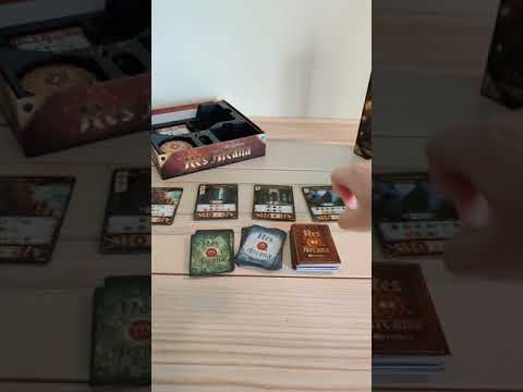 Res Arcana Review #shorts #boardgames #review