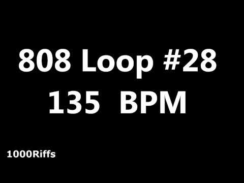 808 Loop Beat # 28 : 135 BPM : Beats Per Minute