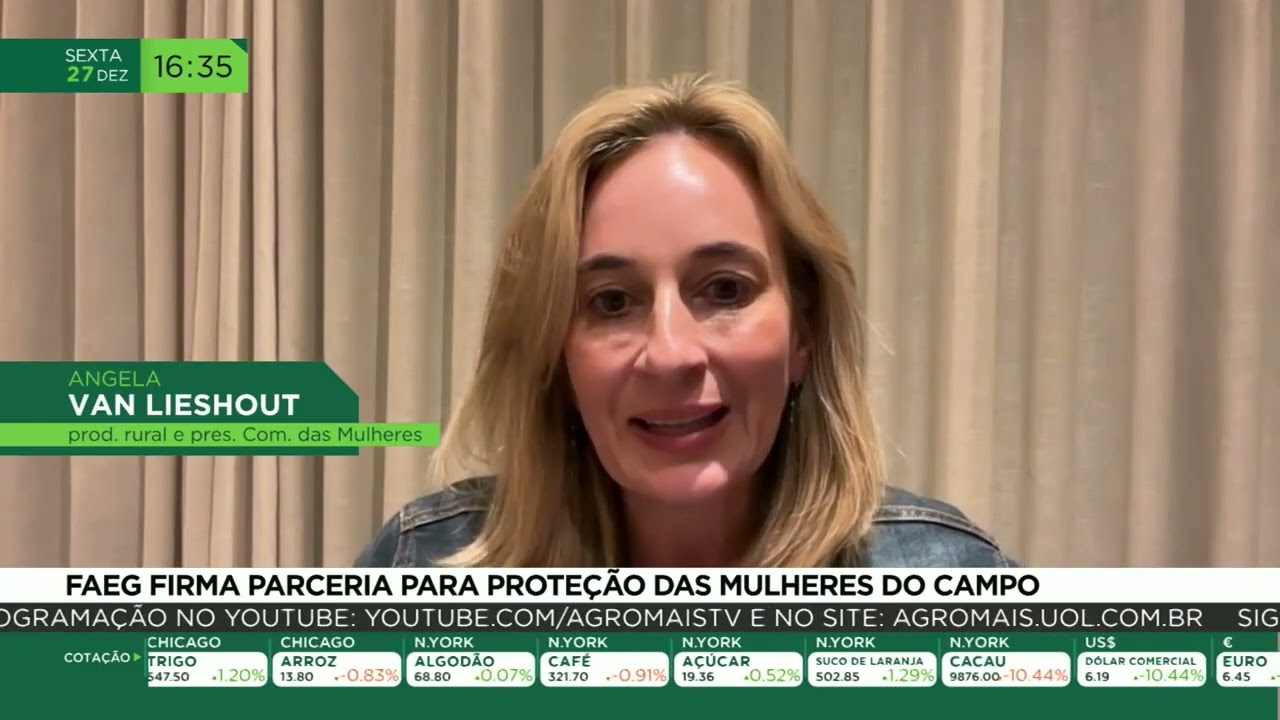 FAEG firma parceria para proteção das mulheres no campo