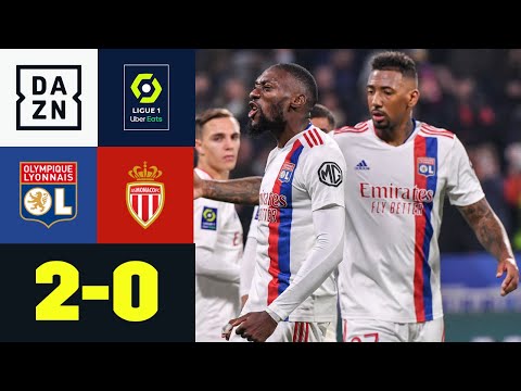Lyon siegt spät im deutsch-französischen Duell: Lyon - Monaco 2:0 | Ligue 1 | DAZN