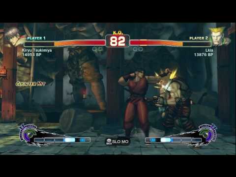 SSF4: Kiryu Tsukimiya (Guy) vs. Lkia (Guile)
