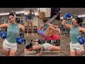 Actress Ritika Singh Latest Workout Video Actress Ritika Singh GYM Workout
