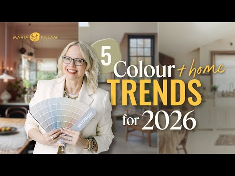 Top 5 Colour and Home Trends You Need to Know for 2026