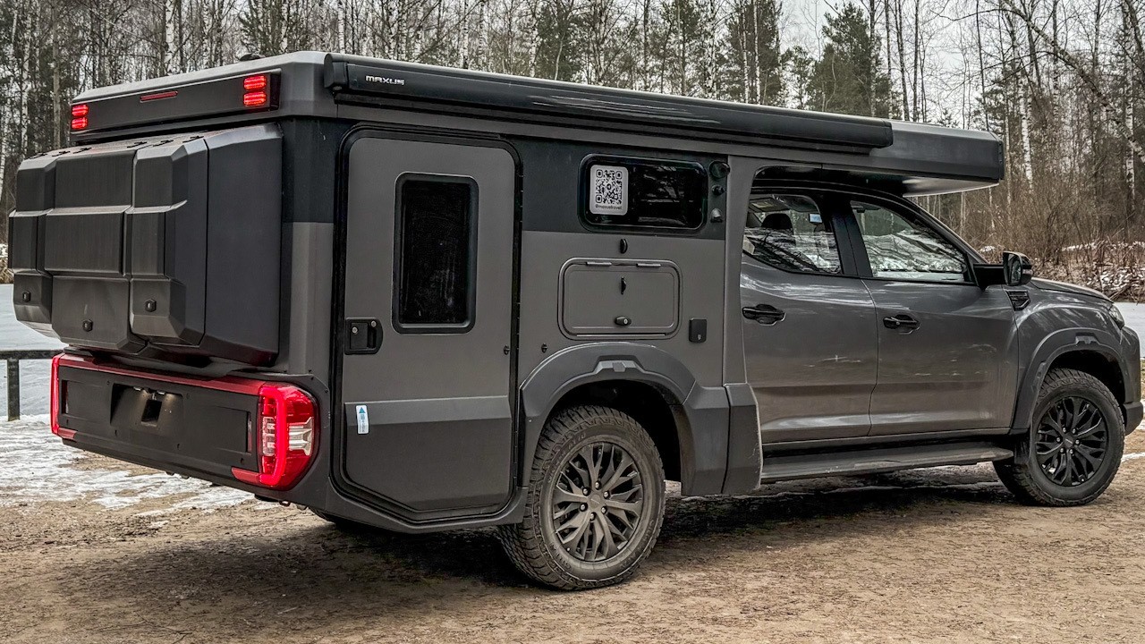 Автодом MAXUS с подъемной крышей. Обзор автодома 4х4 со всеми удобствами который помещается в гараж.