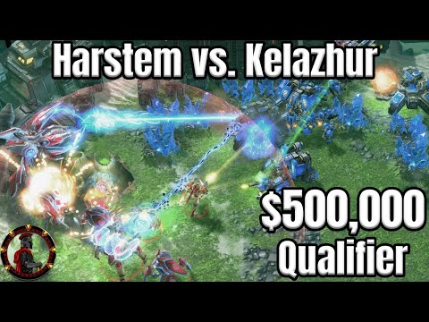 Harstem vs Kelazhur - SC2 bo5 PvT $500,000 Qualifier AWESOME GAMES
