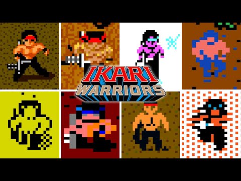 Ikari Warriors | Versions Comparison | Arcade, Amiga, ST, 2600, 7800, MSX2, NES, C64, CPC and more