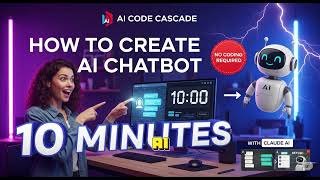 Create AI Chatbot Interface in 10 Minutes! | Claude AI Tutorial | No Coding Required #aicodecascade