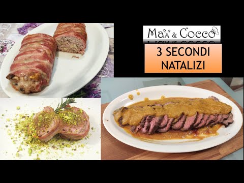 3 Ricette di SECONDI di CARNE Facili e Sfiziosi -  Ideali per NATALE #1