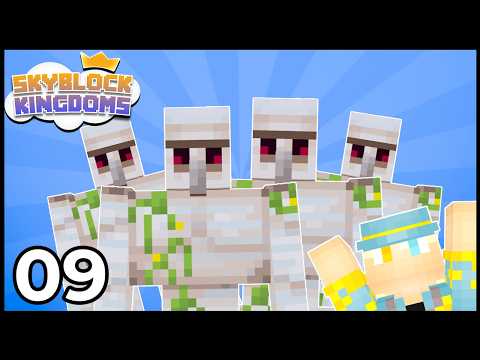 The Iron Empire Begins! Skyblock Kingdoms Episode 9