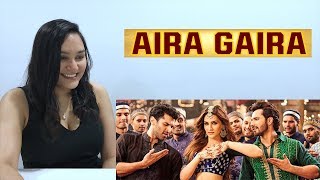 AIRA GAIRA REACTION | Varun Dhawan | Kriti Sanon | Aditya | Alia Bhatt | Pritam | American Reaction