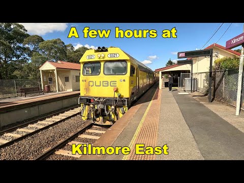 A few hours at Kilmore East station