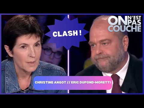 CLASH Eric Dupond-Moretti / Christine Angot - On n'est pas couché 10 mars 2018