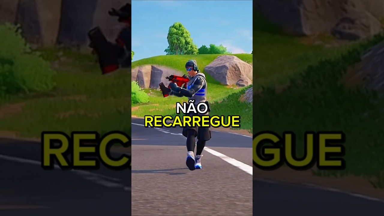NÃO RECARREGUE SUAS ARMAS NO FORTNITE! 😳