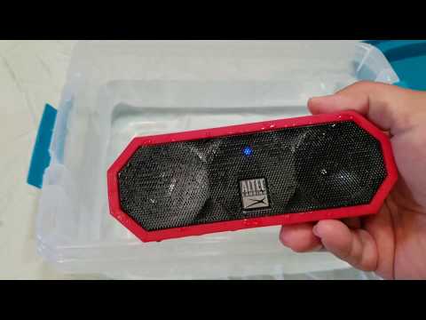 Altec Lansing Jacket H20 3 WATERPROOF BLUETOOTH SPEAKER  Review
