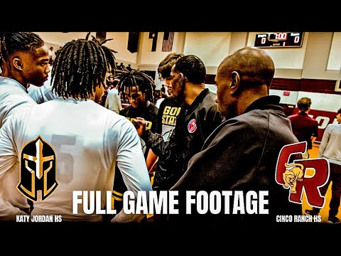 FULL GAME | 6A Region III District 19 | Katy Jordan vs Cinco Ranch Game Recap