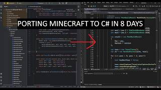 I Ported Minecraft Beta 1.7.3 To C# In 8 Days