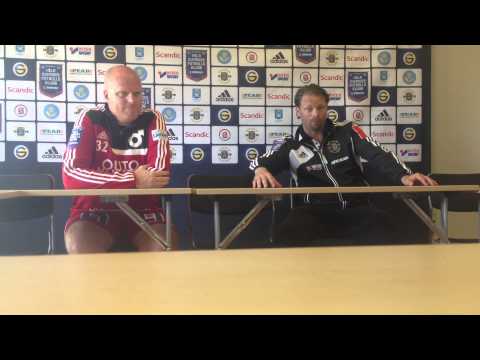 Presskonferens ÄFF-Degerfors 18/5-2013