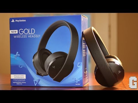 The NEW 2018 Sony Playstation Gold Wireless Headset REVIEW