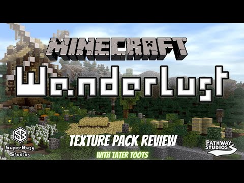 Trainer Time - Wanderlust Release Trailer - Minecraft Marketplace - Minecraft Texture Pack Review