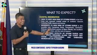 LIVE: PAGASA holds press briefing on Super Typhoon Karding | Sept 25, 11AM