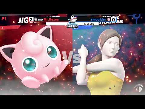 Loser's Semis - NOVA|Mr. Rezee (Wii Fit) vs smoulder (Jigglypuff) - Smash on the Harbour #147