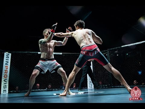 ETERNAL MMA 44 - CHRIS BUTLER  VS QUILLAND SALKILLD - MMA FIGHT VIDEO