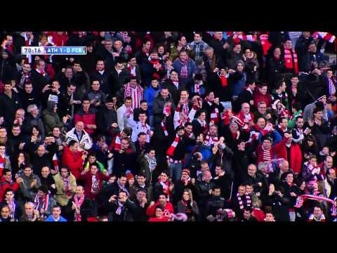 Gol de Muniain (1-0) en el Athletic Club - FC Barcelona - HD
