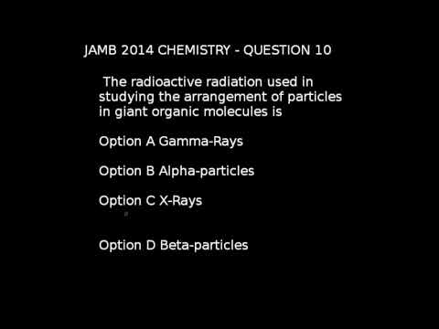 Q10 - JAMB Chemistry 2014 Past Questions and Answers