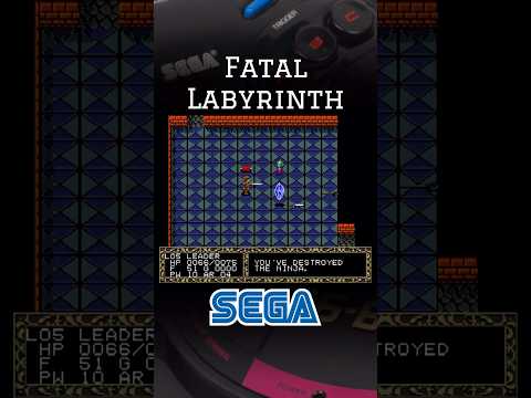 Fatal Labyrinth (Sega Mega Drive/ Genesis) #retrogaming #sega