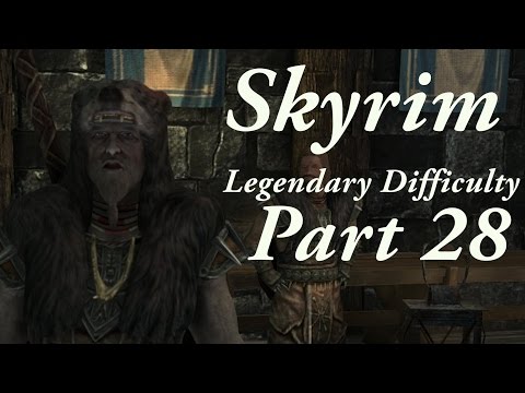 Skyrim Legendary Difficulty Story Part 28 - [Stormcloaks] Killing the Ice Wraith