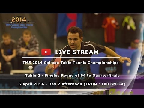 2014 TMS College Table Tennis Championships - Day 2 Afternoon - Table 2