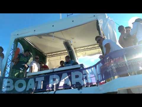 Fergus Keogh @ Ultra Europe, Croatia 2014, Irish Ultra Boat Party