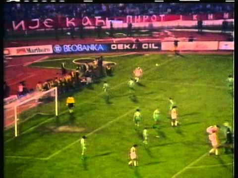 1989 October 18 Red Star Belgrade Yugoslavia 4 Zalgiris Vilnius USSR 1 UEFA Cup