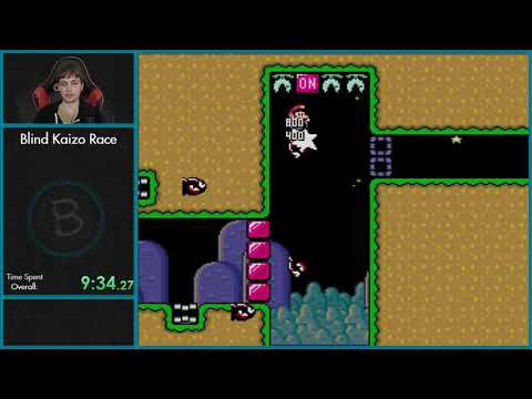 SMW Blind Kaizo Race Week 33 - Cannon Barrage by IQMQSD