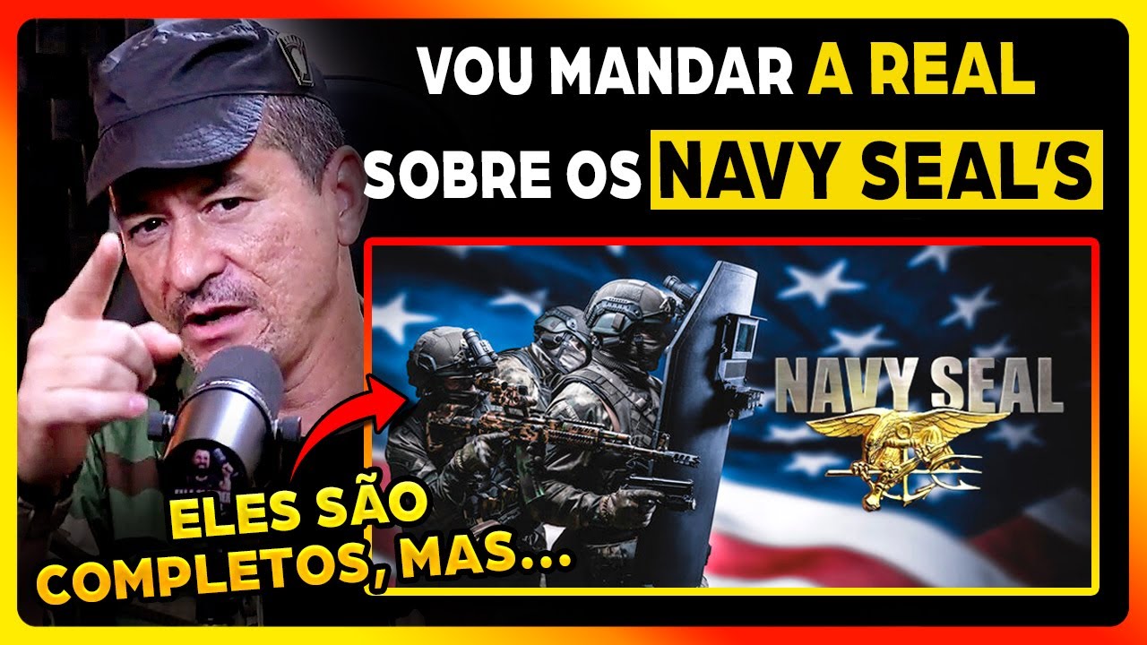 COMANF: OS NAVY SEALS FICARAM IMPRESSIONADOS COM NOSSO BATALHÃO...