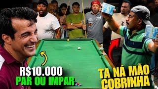 O MAYCON DE TEIXEIRA ACEITOU O DESAFIO DO COBRINHA E O JOGO PEGOU 🔥🔥🔥