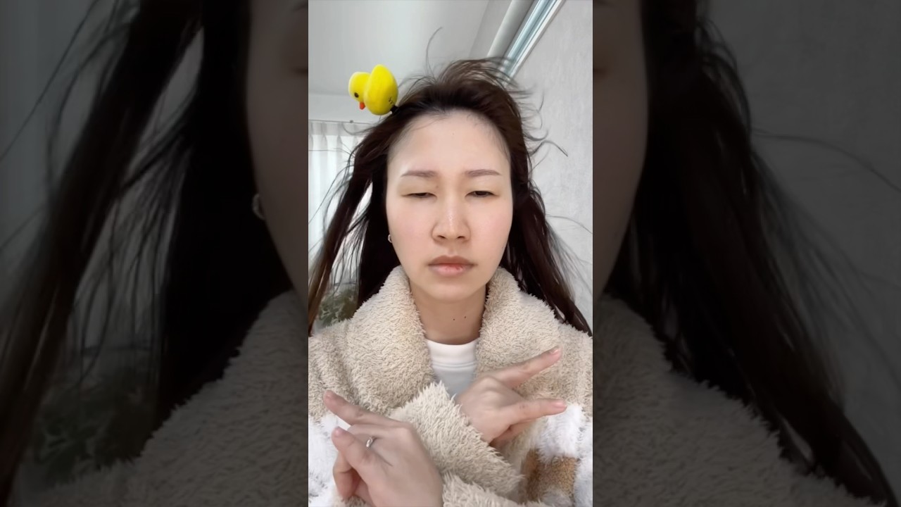 ドライヤーでドライアイ#shorts