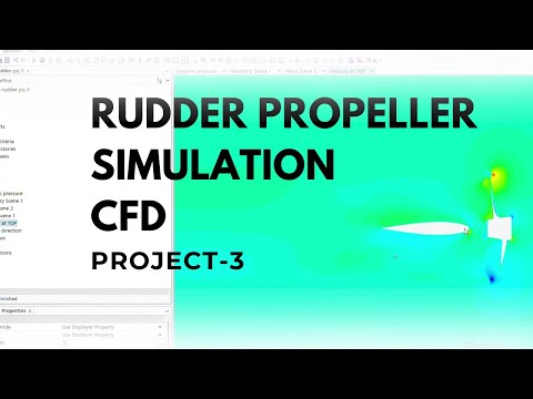 Star-CCM+ Project: Simulating Rudder-Propeller Interaction | CFD Workflow